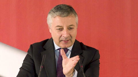 Jos&eacute; Blanco durante un mitin