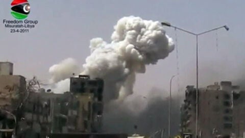 Gadafi ataca Misrata