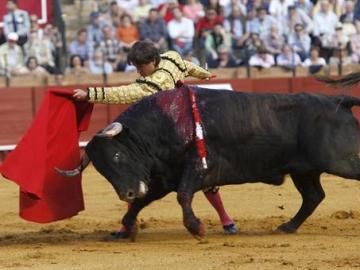 Antonio Barrera en la Feria de Abril