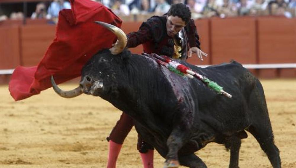 Oliva Soto en la Feria de Abril