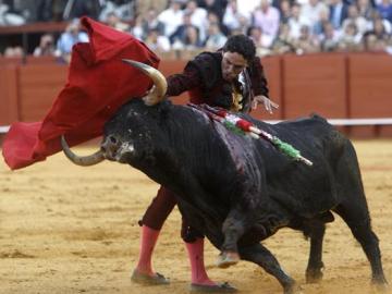 Oliva Soto en la Feria de Abril