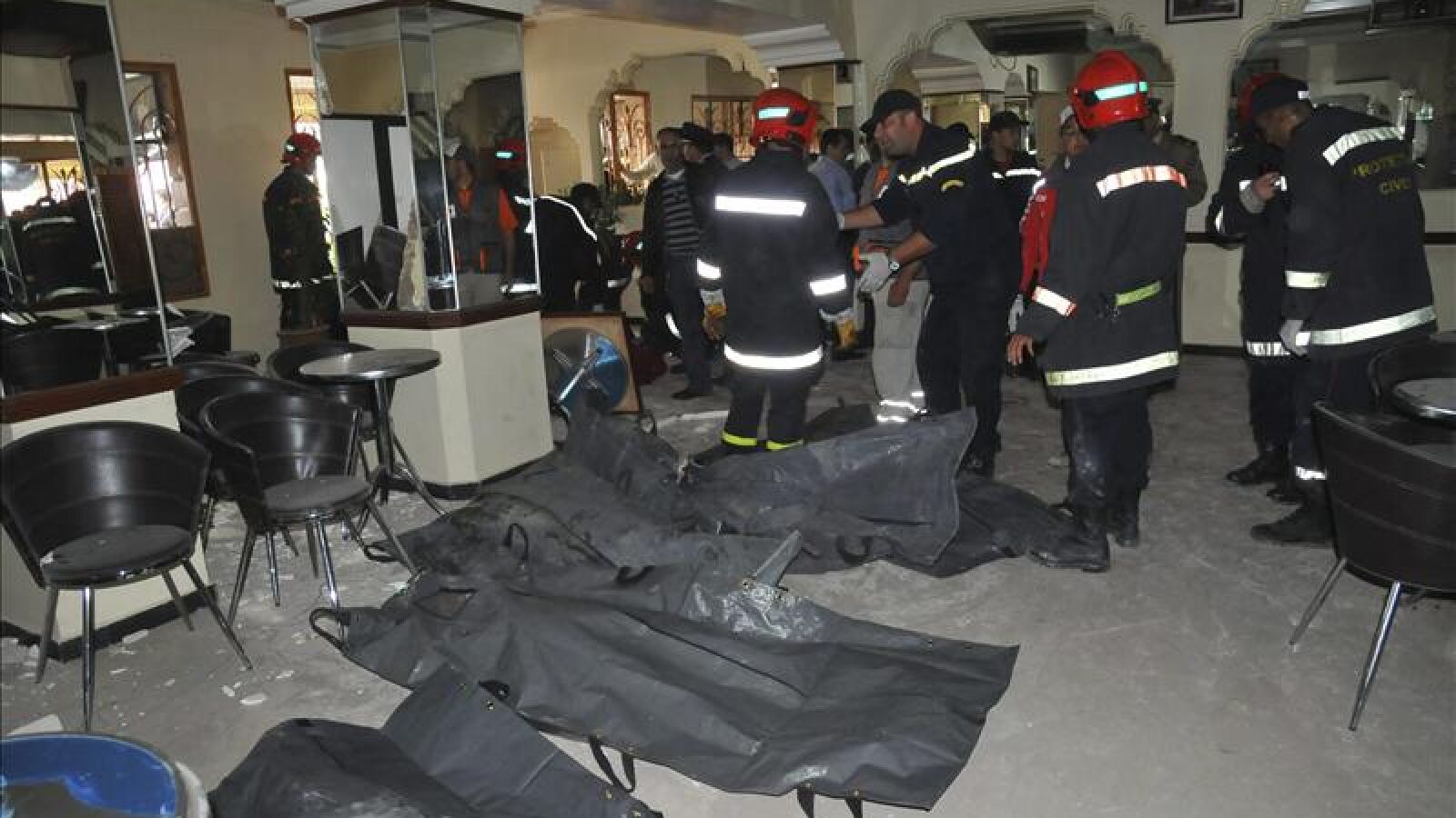 El atentado podría ser obra de un terrorista suicida
