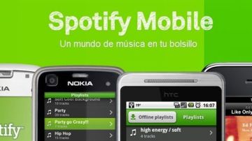 Spotify  sincorniza música con Ipod