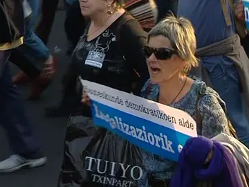 Manifestación en Bilbao Manifestación en Bilbao