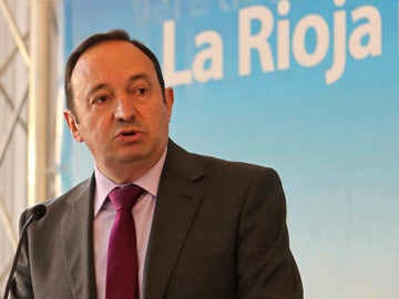 Pedro Sanz, presidente del PP riojano