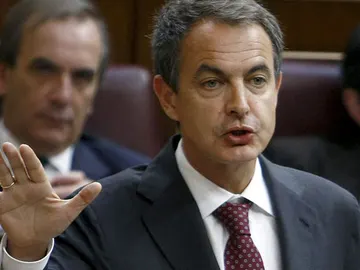 Zapatero, en el Congreso Zapatero, en el Congreso