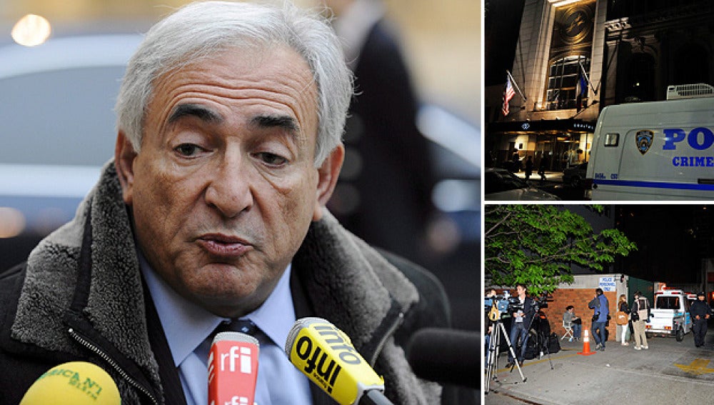 Strauss-Kahn detenido en Nueva York