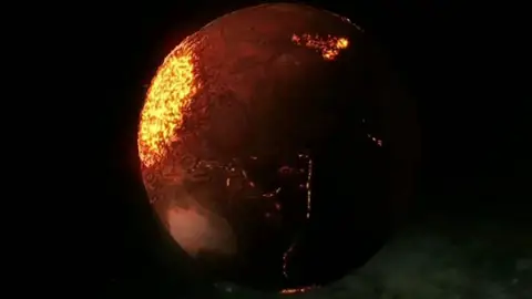 Descubren un océano subterráneo de lava bajo la luna Ío de Júpiter Descubren un océano subterráneo de lava bajo la luna Ío de Júpiter