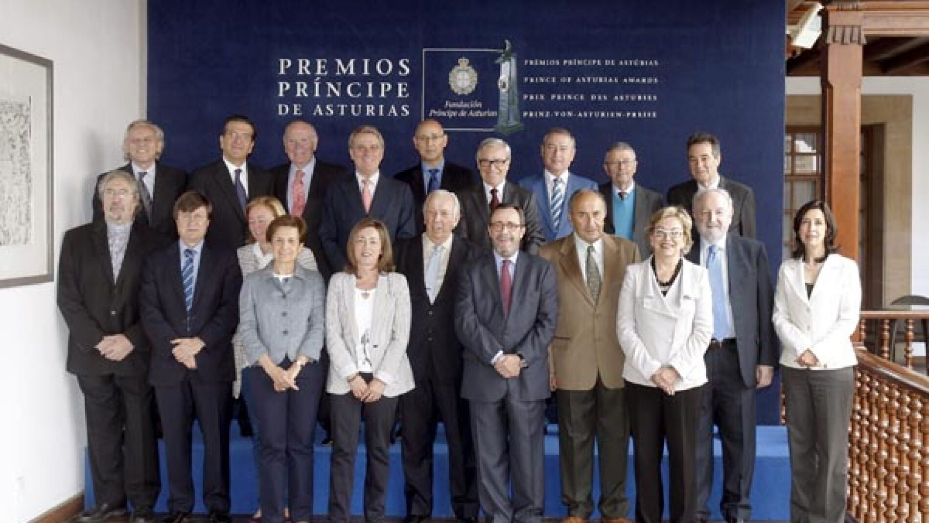 Jurado encargado de fallar el premio Pr&iacute;ncipe de Comunicaci&oacute;n.