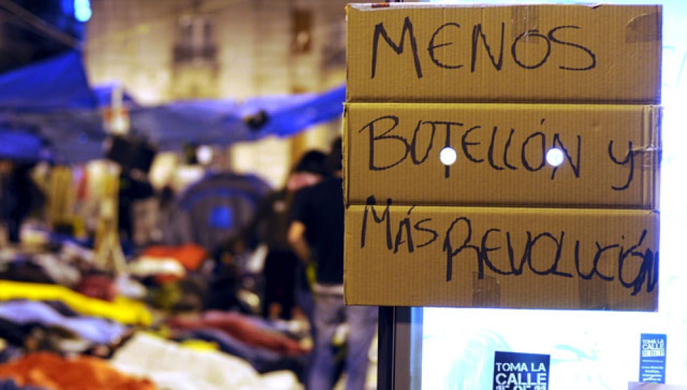 Acampada en Sol