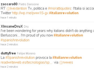 Twitter y la #ItalianRevolution Twitter y la #ItalianRevolution