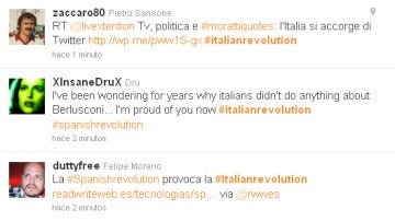 Twitter y la #ItalianRevolution