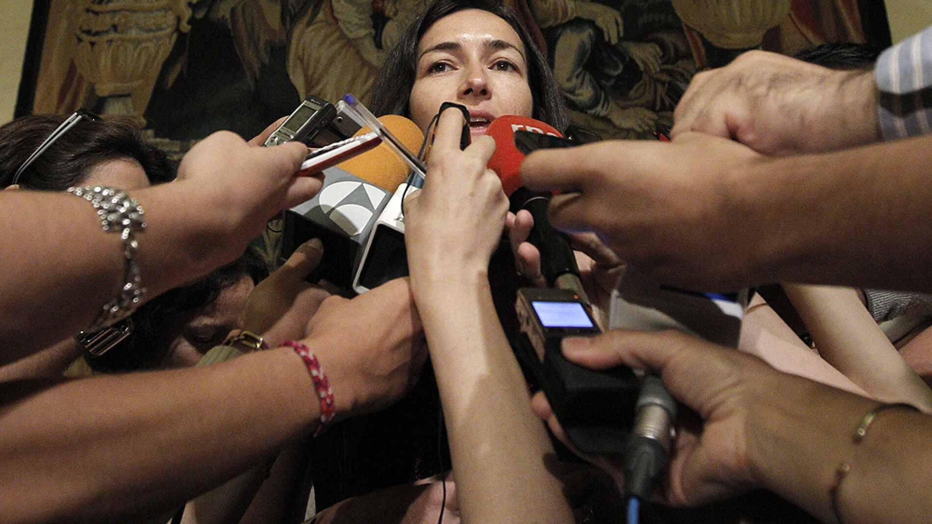 La ministra de Cultura