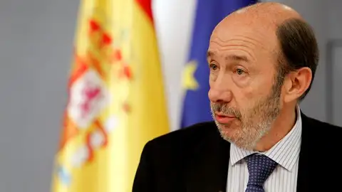 El vicepresidente primero, portavoz del Gobierno y ministro del Interior, Alfredo Pérez Rubalcaba El vicepresidente primero, portavoz del Gobierno y ministro del Interior, Alfredo Pérez Rubalcaba
