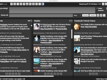  Imagen del programa TweetDeck que ha adquirido Twitter por 28 millones de euros.