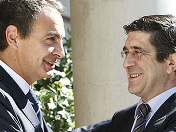 Zapatero con Patxi López