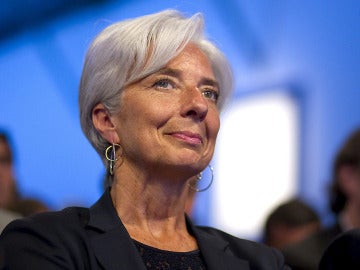 Christine Lagarde, en el G8