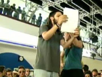 Indignados en la TV de Murcia