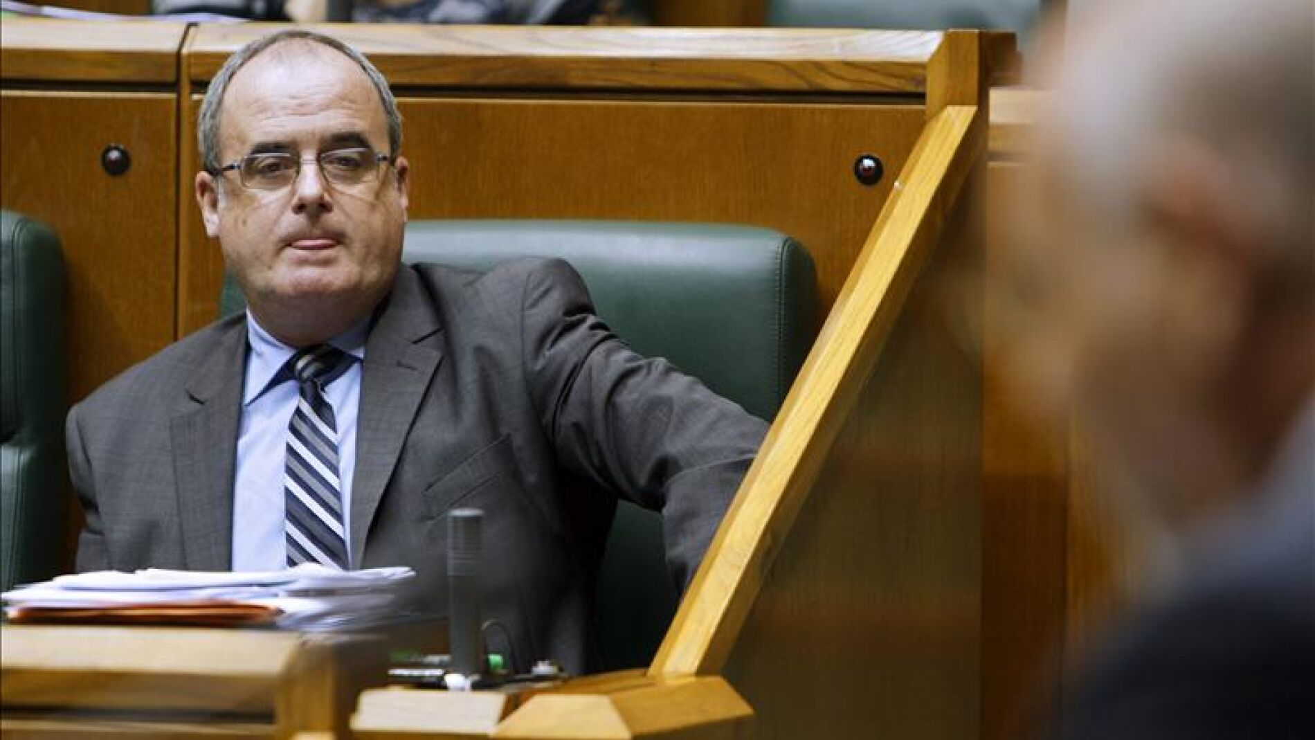 El portavoz del PNV en el Parlamento Vasco, Joseba Egibar