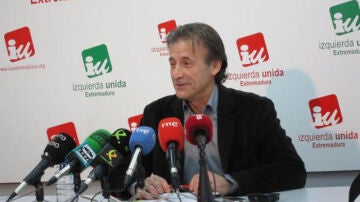 Pedro Escobar, coordinador general de Izquierda Unida en Extremadura