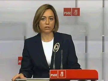 Rueda de prensa de Carme Chacón Rueda de prensa de Carme Chacón