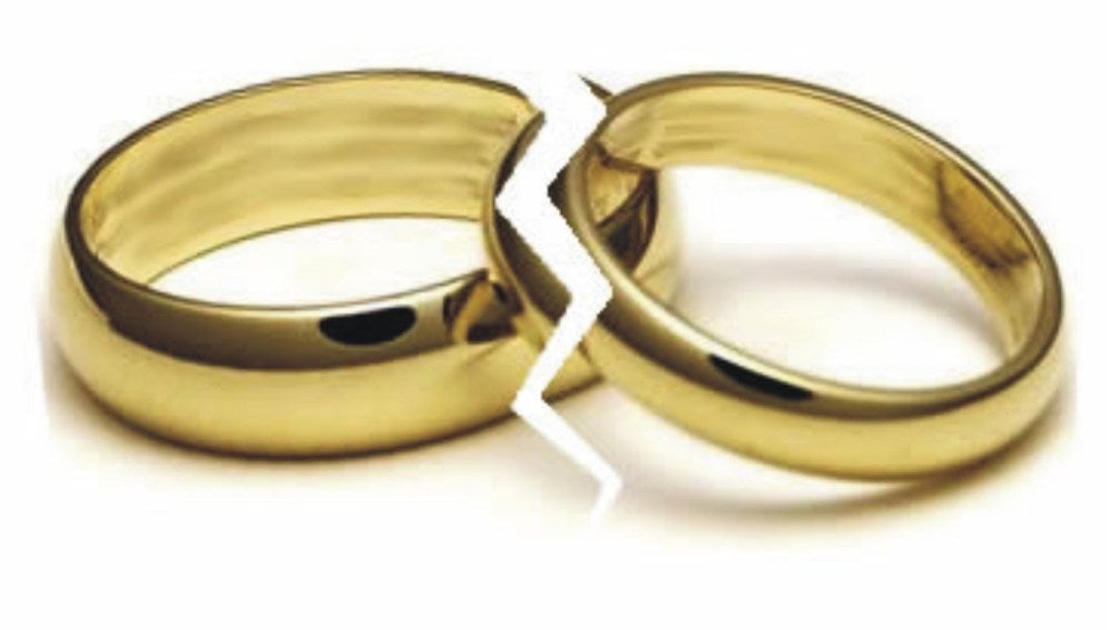 Las rupturas matrimoniales