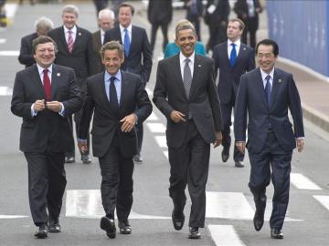 Reunión del G-8 en Francia