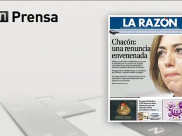 La prensa refleja la renuncia de Chacón a las primarias