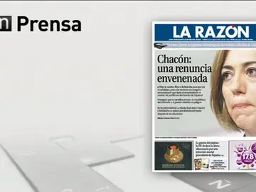 La prensa refleja la renuncia de Chacón a las primarias La prensa refleja la renuncia de Chacón a las primarias