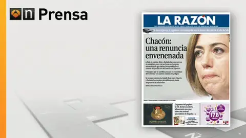 La prensa refleja la renuncia de Chacón a las primarias La prensa refleja la renuncia de Chacón a las primarias