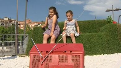 Originales jardines sorprenden a los viandantes en el centro de Bilbao