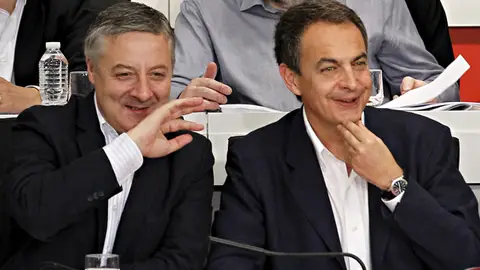 Blanco y Zapatero en el Comité Federal Blanco y Zapatero en el Comité Federal