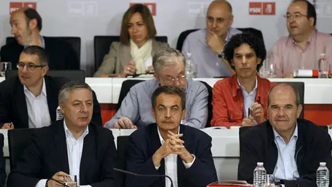 Zapatero en el Comité Federal del PSOE Zapatero en el Comité Federal del PSOE