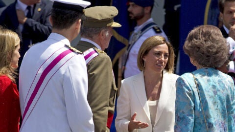 La ministra Chac&oacute;n en M&aacute;laga 