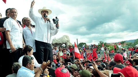 Zelaya, a su regreso a Honduras