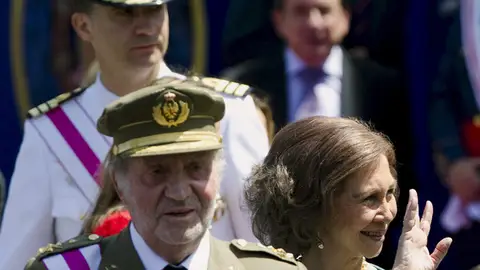 Los Reyes en el Día de las Fuerzas Armadas Los Reyes en el Día de las Fuerzas Armadas