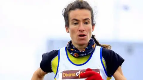 Elena Espeso, atleta afectada Elena Espeso, atleta afectada