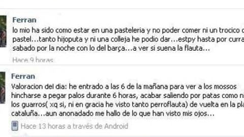 Extracto de la conversaci&oacute;n en Facebook