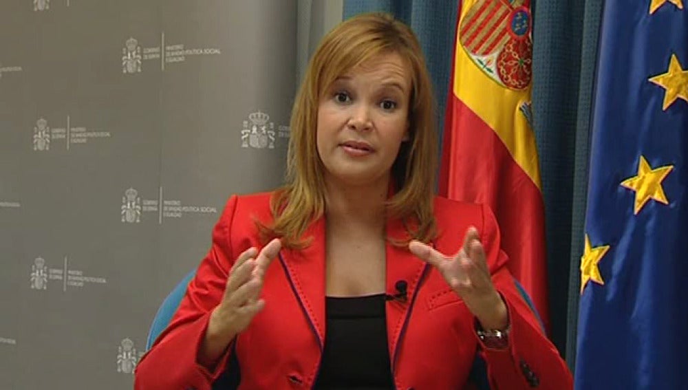 Leire Pajín, ministra de Sanidad
