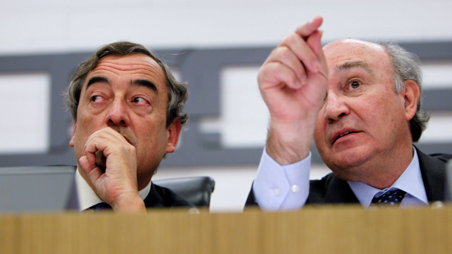 Juan Rosell y Jos&eacute; Mar&iacute;a Lacasa