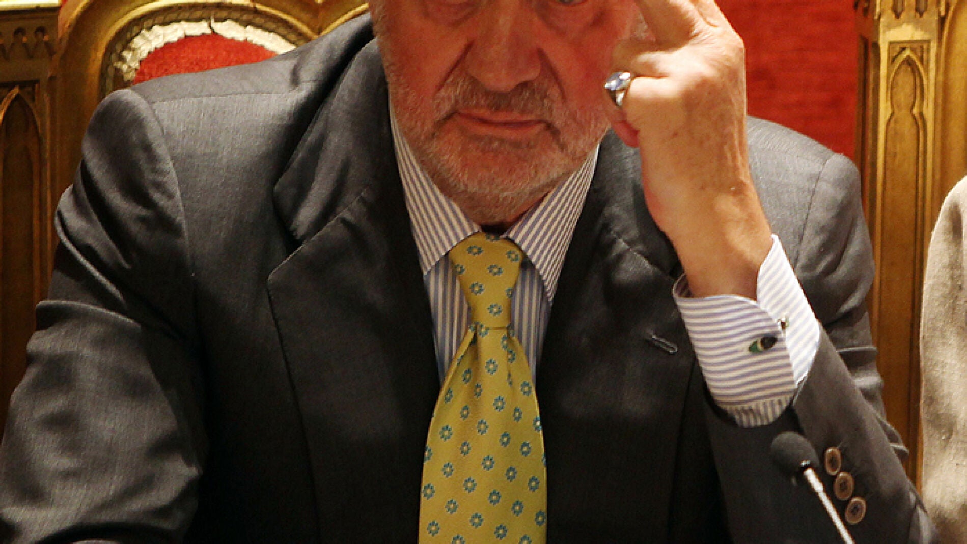 El Rey Don Juan Carlos, en una comparecencia p&uacute;blica