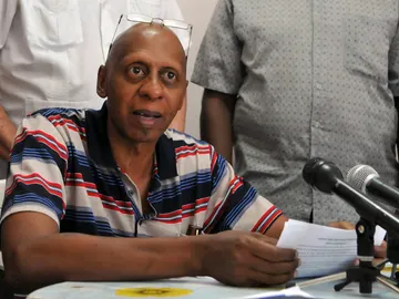 El disidente cubano, Guillermo Fariñas, en una comparecencia pública. El disidente cubano, Guillermo Fariñas, en una comparecencia pública.