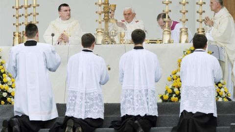 Benedicto XVI en Croacia