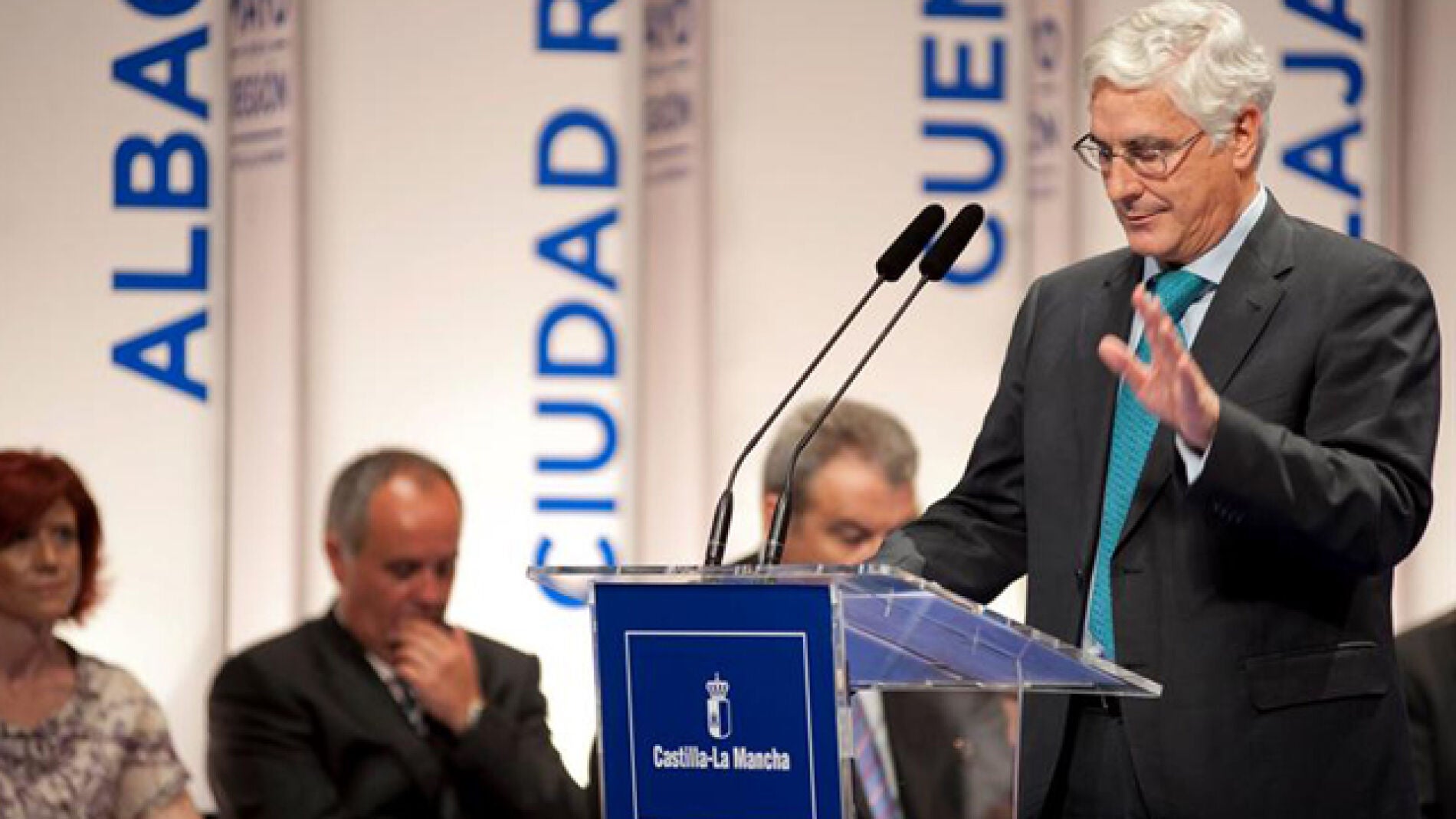 El presidente en funciones de Castilla-La Mancha, Jos&eacute; Mar&iacute;a Barreda