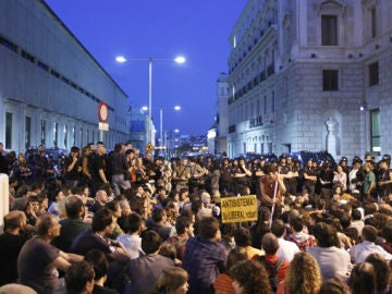 15-M frente al Congreso