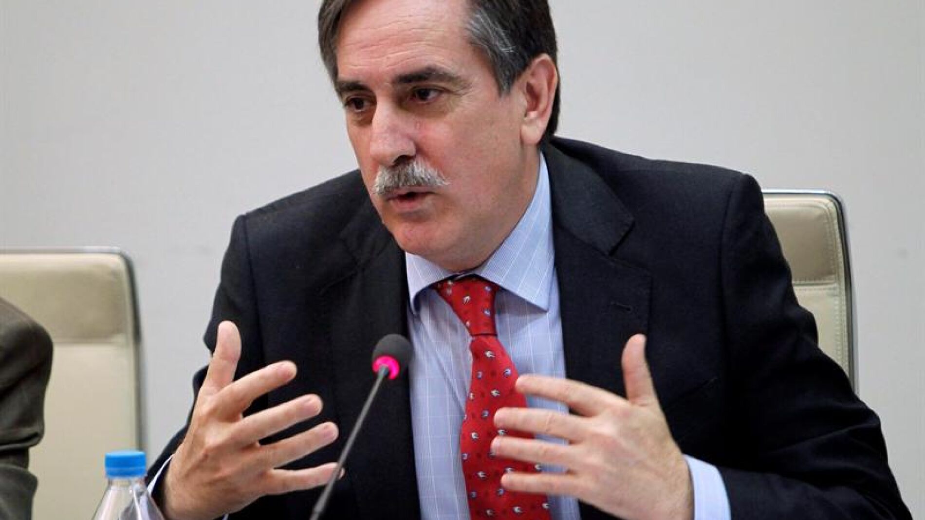 Valeriano G&oacute;mez, ministro de Trabajo