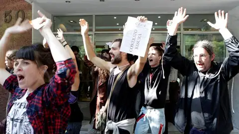 Jóvenes entran en la CEOE Jóvenes entran en la CEOE