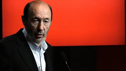 Rueda de prensa de Pérez Rubalcaba Rueda de prensa de Pérez Rubalcaba