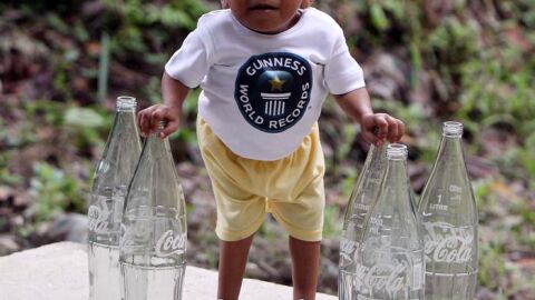 El hombre m&aacute;s peque&ntilde;o del mundo