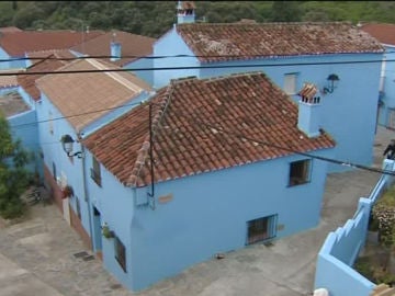 Júzcar, el pueblo pitufo Júzcar, el pueblo pitufo